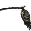 Collar en trenza con pendiente