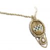 Collar de Shakira trenzado con pendiente