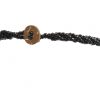Collar negro de shakira con pendiente